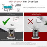 STYLISH D-701C2 Pop-Up Bathroom Sink Drains Set - Image 11