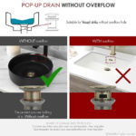 STYLISH D-703G2 Stainless Steel Bathroom Sink Pop-Up Drain - Image 9