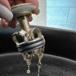 STYLISH D-703G2 Stainless Steel Bathroom Sink Pop-Up Drain - Image 4