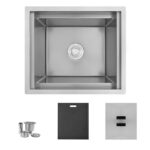 STYLISH E-120 MORAINE 20-inch Workstation Kitchen Sink