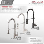 STYLISH K-107N OPEN BOX Pull Down Kitchen Faucet - Image 3