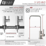 STYLISH K130SK147S MODENA Kitchen Faucet & Water Tap - Image 5