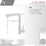 STYLISH K130SS01S MODENA Kitchen Faucet & Soap Dispenser - Image 4