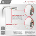 STYLISH K130SS01S MODENA Kitchen Faucet & Soap Dispenser - Image 5