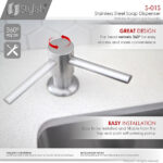 STYLISH K130SS01S MODENA Kitchen Faucet & Soap Dispenser - Image 9