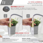 STYLISH K131GK142G MODENA Kitchen Faucet & Water Tap - Image 11
