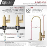 STYLISH K131GK142G MODENA Kitchen Faucet & Water Tap - Image 5