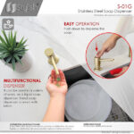STYLISH K131GS01G MODENA Kitchen Faucet & Soap Dispenser - Image 6