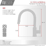 STYLISH K131GS01G MODENA Kitchen Faucet & Soap Dispenser - Image 9
