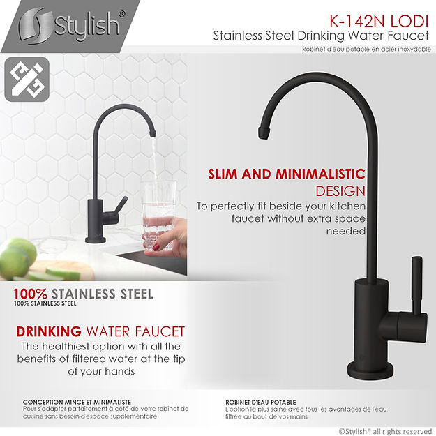 STYLISH K131NK142N MODENA Kitchen Faucet & Water Tap (7) STYLISH K131NK142N MODENA Kitchen Faucet & Water Tap - Image 8