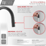 STYLISH K131NS01N MODENA Kitchen Faucet & Soap Dispenser - Image 4