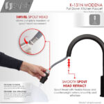 STYLISH K131NS01N MODENA Kitchen Faucet & Soap Dispenser - Image 6