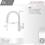 STYLISH K131S01S MODENA Kitchen Faucet & Soap Dispenser - Image 2