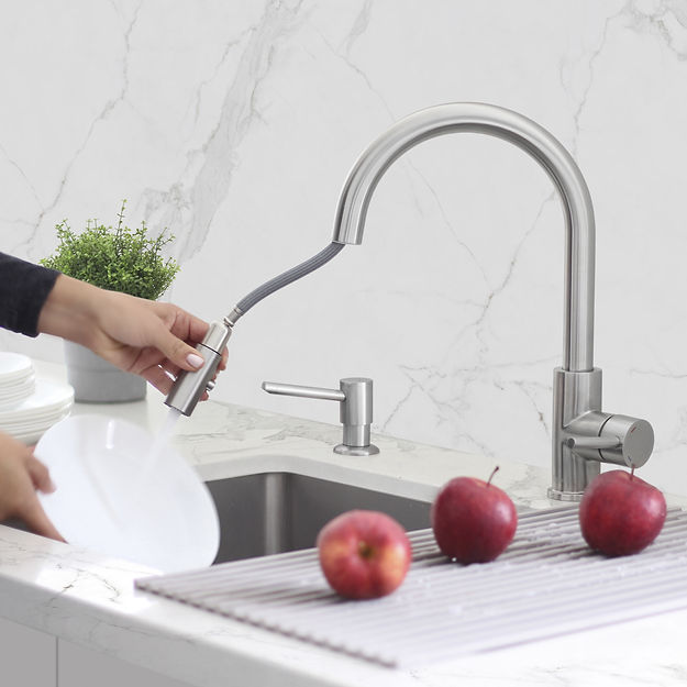 STYLISH K131S01S MODENA Kitchen Faucet & Soap Dispenser (4) STYLISH K131S01S MODENA Kitchen Faucet & Soap Dispenser - Image 5