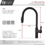 STYLISH K133NK142NA802N MODENA Kitchen Faucet & Water Tap - Image 3