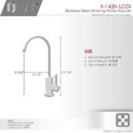 STYLISH K133NK142NA802N MODENA Kitchen Faucet & Water Tap - Image 7