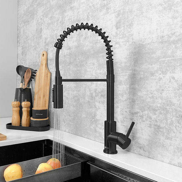 STYLISH MILANO K-107NR Single Handle Kitchen Faucet (2) STYLISH MILANO K-107NR Single Handle Kitchen Faucet - Image 3