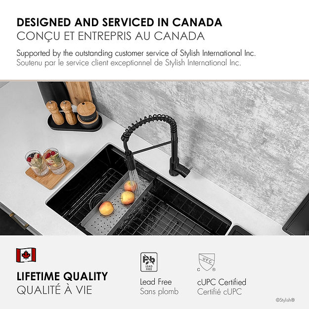 STYLISH MILANO K-107NR Single Handle Kitchen Faucet (6) STYLISH MILANO K-107NR Single Handle Kitchen Faucet - Image 7