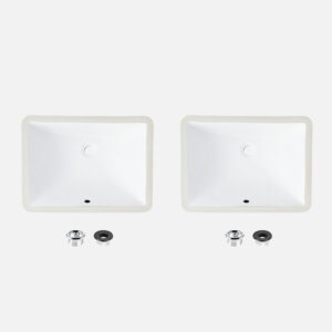 STYLISH P-201-2 TRENDY 18-inch Undermount Bathroom Sink