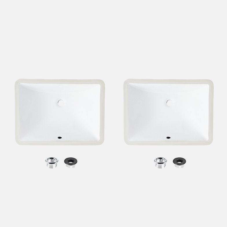 STYLISH P-201-2 TRENDY 18-inch Undermount Bathroom Sink STYLISH P-201-2 TRENDY 18-inch Undermount Bathroom Sink