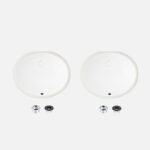 STYLISH P-206-2 COOL 19-inch Undermount Bathroom Sink