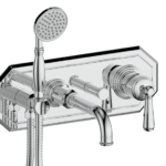 VOGT BF.CX.2210 CARINTHIA WALL MOUNT TUB FILLER