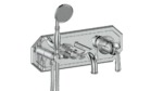 VOGT BF.CX.2220 CARINTHIA WALL MOUNT TUB FILLER