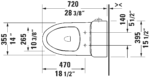 Duravit D-NEO PRO ONE-PIECE TOILET-PIECE TOILET - Image 3