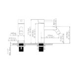 Aquaflo BFR01 Rund Single-Hole Lavatory Faucet