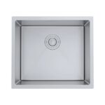 Aquaflo KSE2118S Essence 21" crafted Single Bowl Bar Sink with Basket Strainer