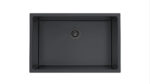 Aquaflo KSE3019 Essence 30" Handcrafted Single Bowl Kitchen Sink with Basket Strainer