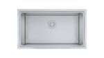 Aquaflo KSP3319 Professional Hex Handcrafted Single Bowl Kitchen Workstation Sink