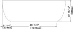 aquaflo-fbm6732-marina-freestanding-bath-tub
