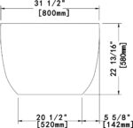 aquaflo-fbm6732-marina-freestanding-bath-tub