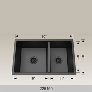 BOSCO 225159 Granite Series 30″ Kitchen Sink