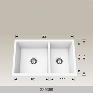 BOSCO 225359 Granite Series 30″ Kitchen Sink
