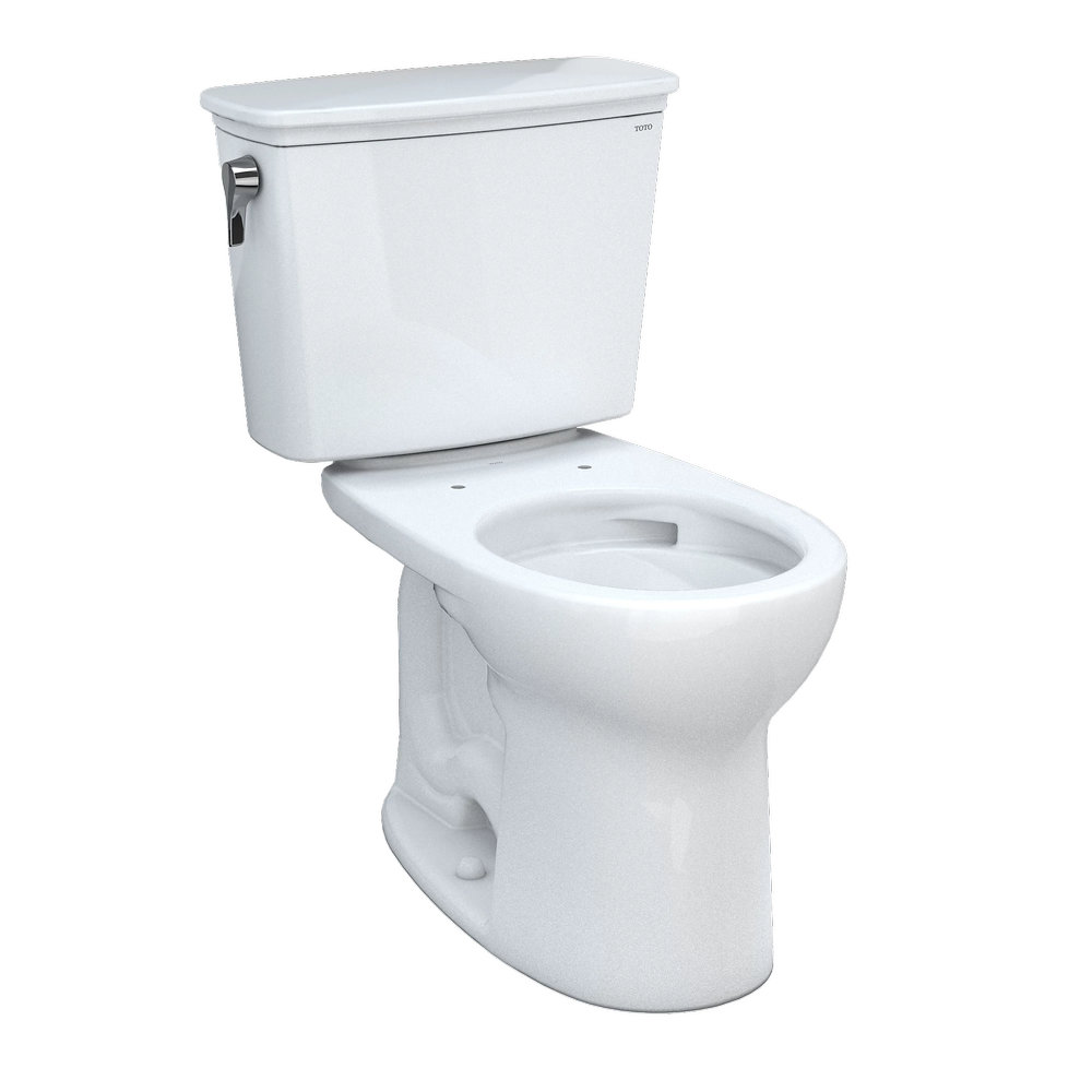CST785CEFG#01 Toto CST785CEFG#01 – Drake Transitional Two-Piece Toilet, 1.28 GPF, Round Bowl - Universal Height - Image 1