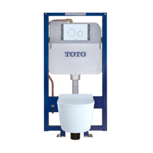 Toto CWT447247CMFG#WH – RP Wall-Hung Toilet In-Wall Tank System - 1.28/0.9 GPF