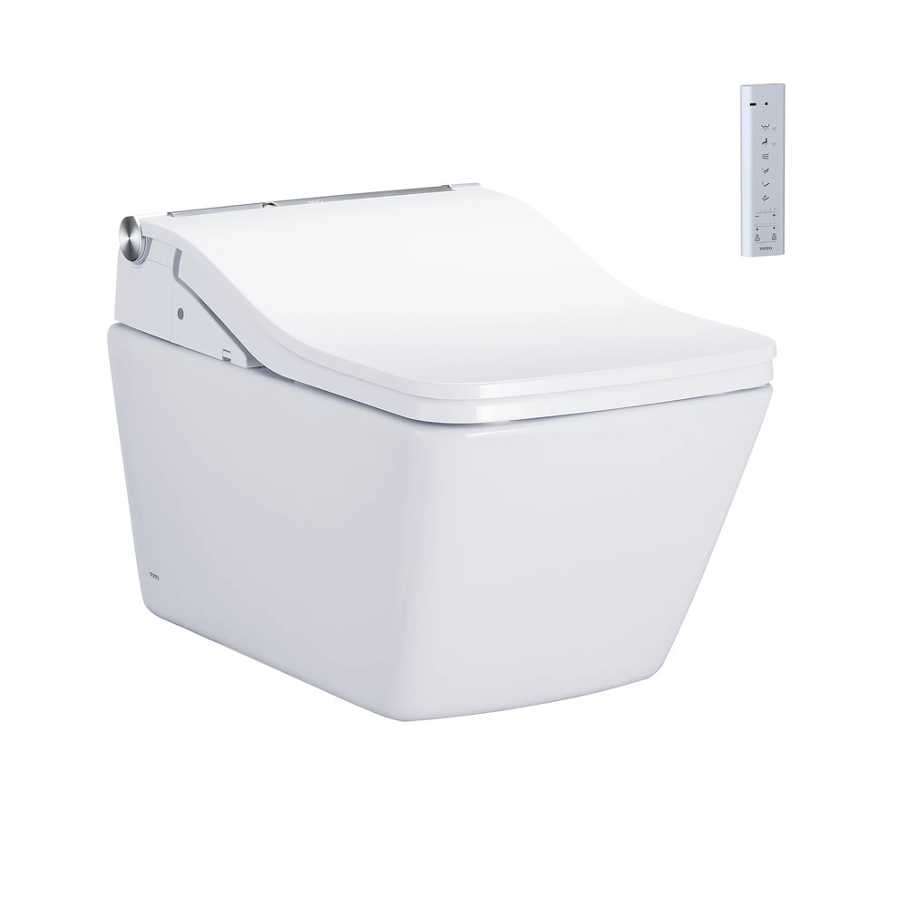 CWT4494549CMFGA#MS Toto CWT4494549CMFGA#MS – SP WASHLET®+ SW Wall-Hung Toilet - 1.28 GPF & 0.9 GPF - Auto Flush - Image 1