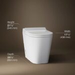 Kohler Leap K-28529-0 One-piece elongated smart toilet, dual-flush - Image 2