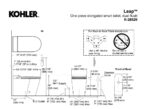 Kohler Leap K-28529-0 One-piece elongated smart toilet, dual-flush - Image 4