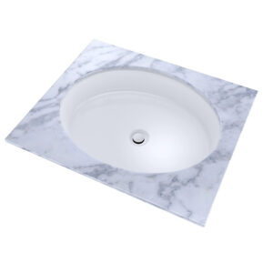 Toto LT233#01 - Atherton Oval Undercounter Lavatory, 19 x 15-Inch