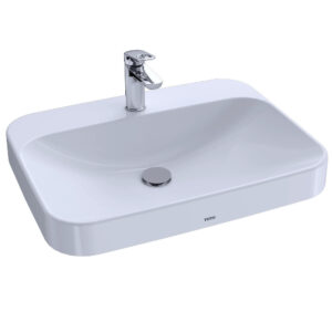 Toto LT416G#01 – Arvina 23-5/8" Rectangle Vessel Lavatory