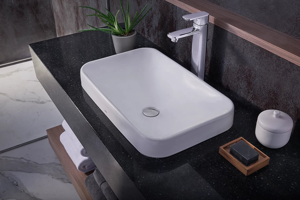 LT426G#01 (2) Toto LT426G#01 – Arvina™ 23-5/8" Rectangle Vessel Lavatory - Outset - Image 2