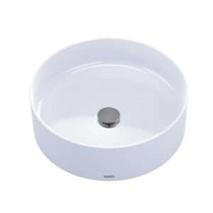 TOTO LT573#01 – Arvina™ 16-9/16" Round Vessel Lavatory