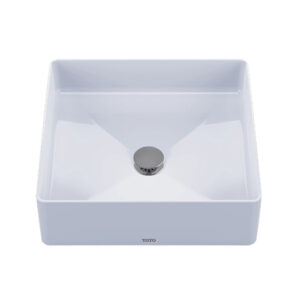 Toto LT574#01- Arvina Square Vessel Lav-16.5''