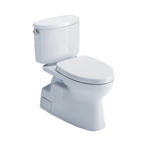 Toto MS474124CEFG#01 – Vespin® II Two-Piece Toilet, Elongated Bowl – 1.28 GPF – WASHLET®+ Connection