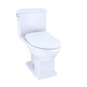 Toto MS494234CEMFG#01-Connelly Two-Piece Elongated Dual Flush 1.28 and 0.9 GPF Toilet with CEFIONTECT