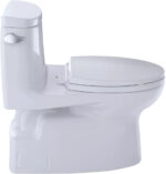Toto MS614124CEFG#01 – Carlyle® II One-Piece Toilet, 1.28 GPF, WASHLET®+ Connection - Image 4