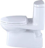 Toto MS614124CEFG#01 – Carlyle® II One-Piece Toilet, 1.28 GPF, WASHLET®+ Connection - Image 5